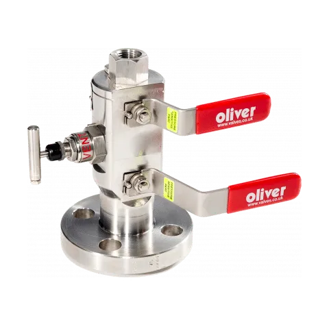 D型 10mm DBB双截断排放阀